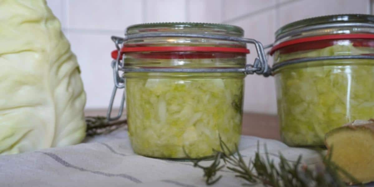 Spitzkohl im Einmachglas Spitzkohl im Einmachglas