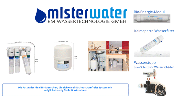 Wasserfilter-gewinn