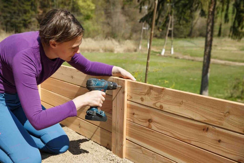 hochbeet aus holz selber bauen