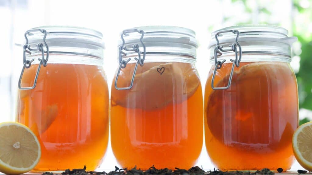 kombucha ohne zucker herstellen